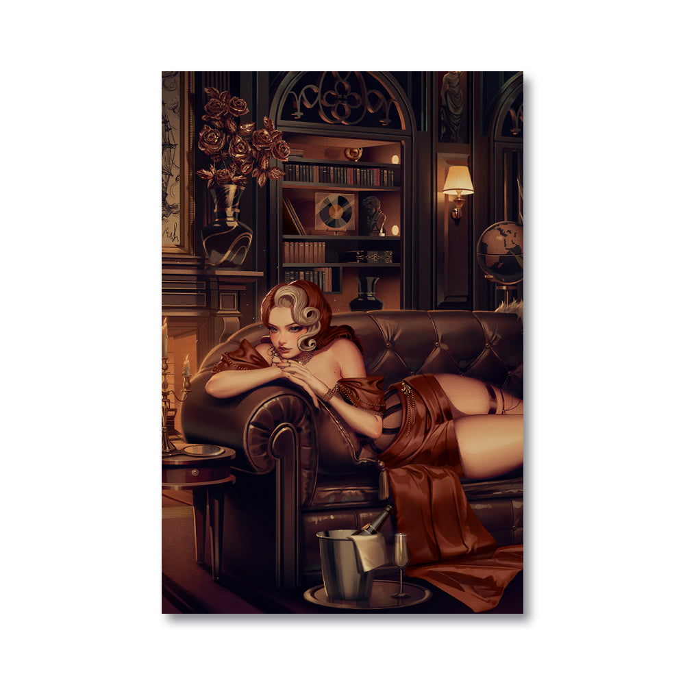 Kavalliere Study Poster