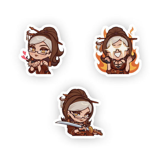 Kavalliere Emote Sticker Pack