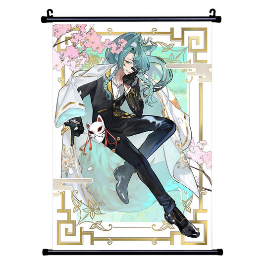 KazuKitsu "Sakura" Wall Scroll