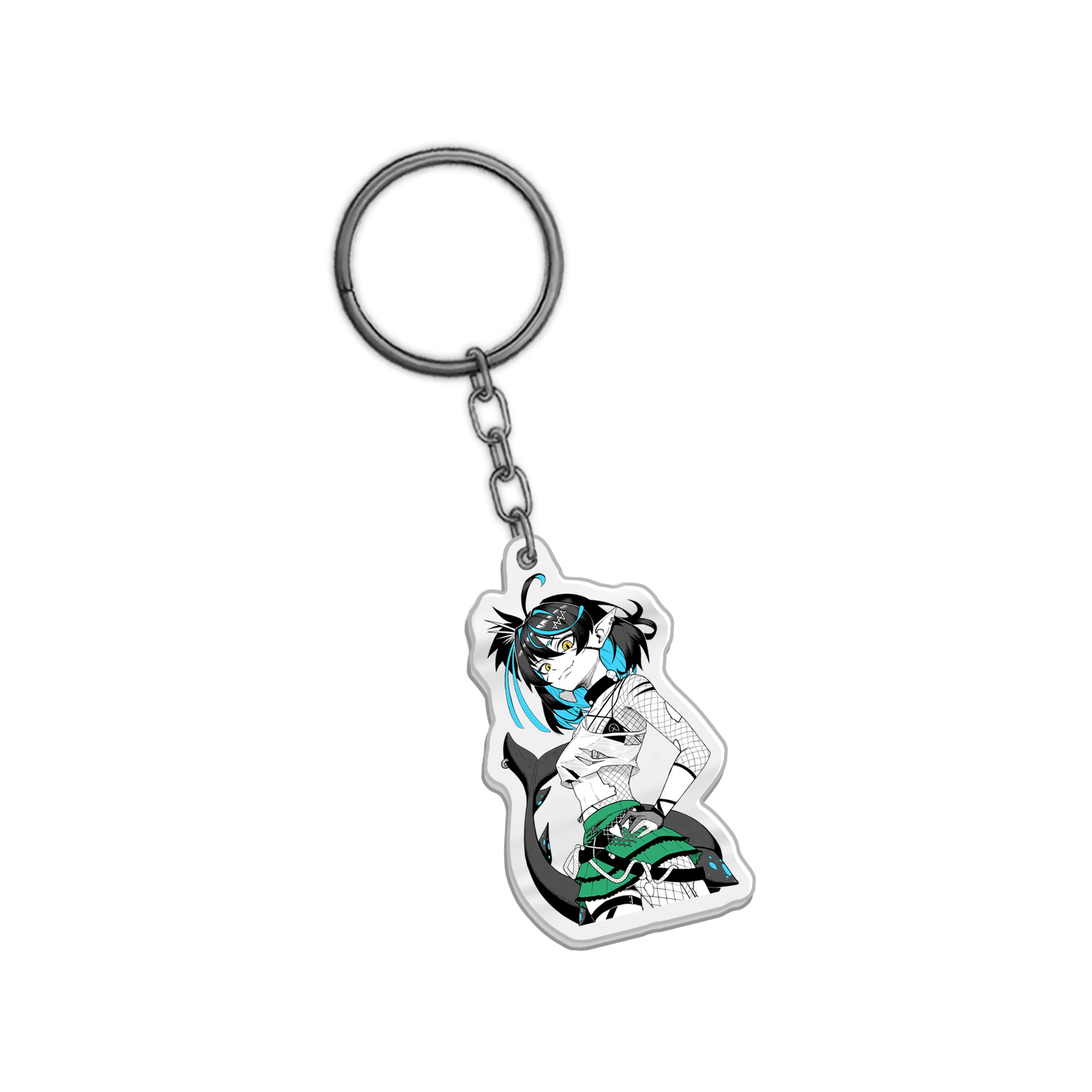 Kinstera 'Abyssal Splash' Keychain
