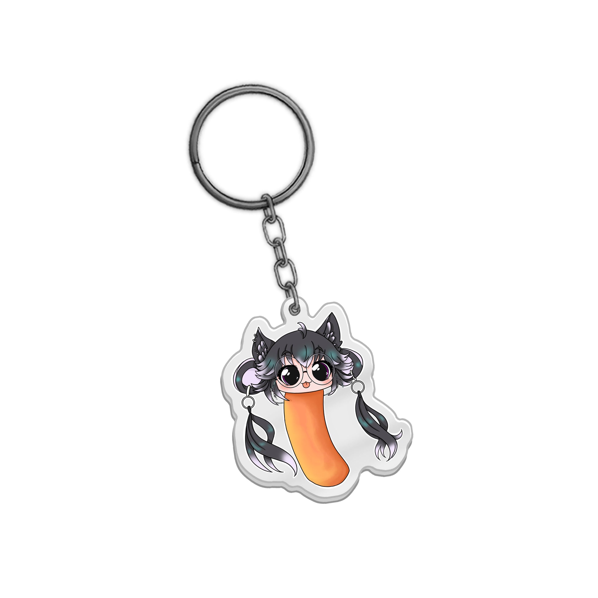 Kippy_VT "Cheese Puff" Keychain