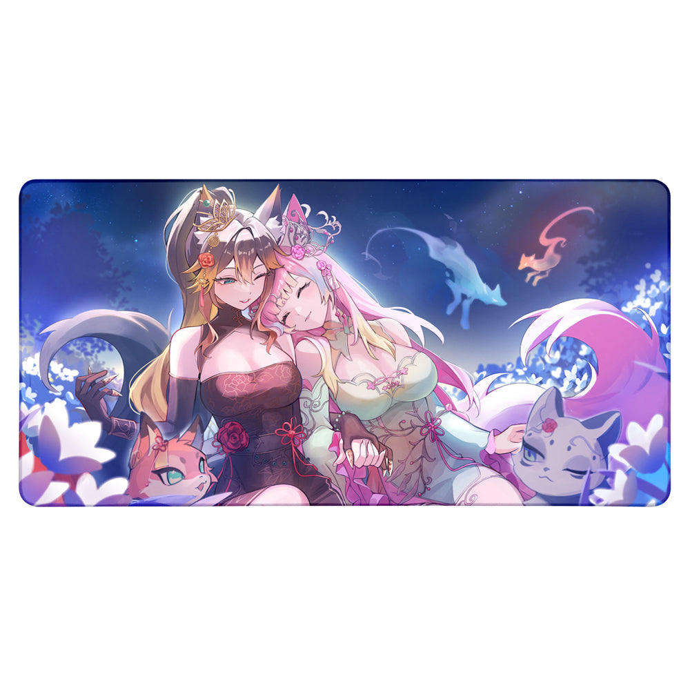 KitsuneNoTamashii Soft Moonlight XXL Mousepad