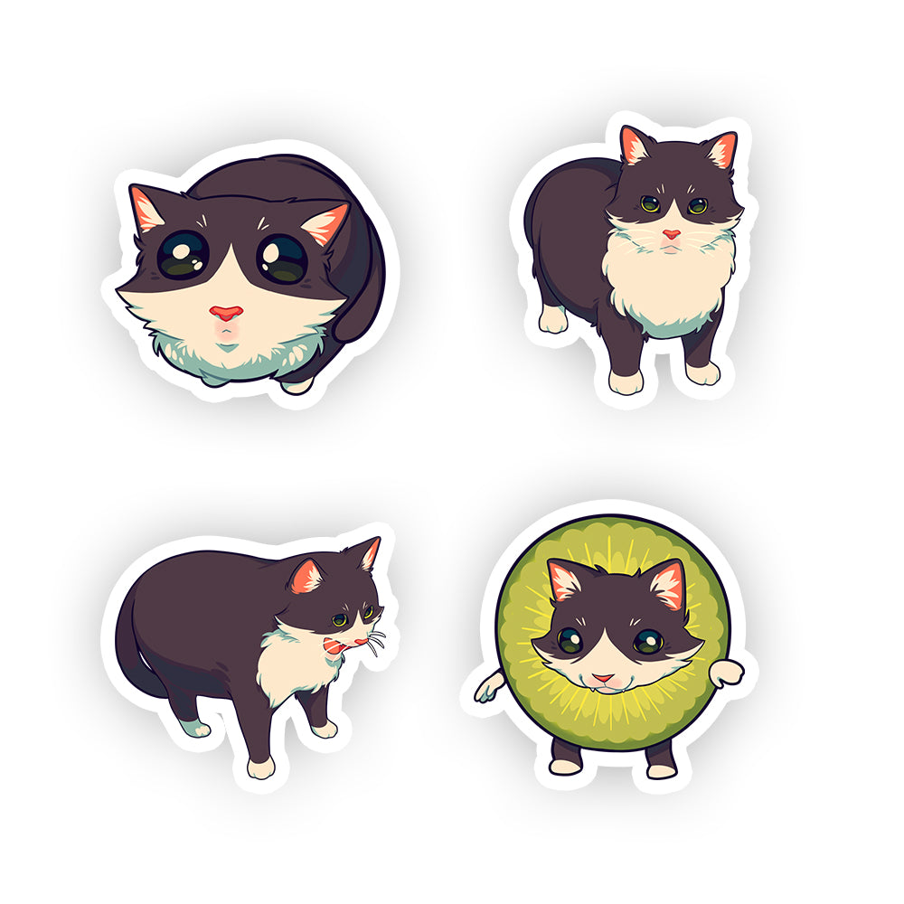KiwiCat Sticker Pack