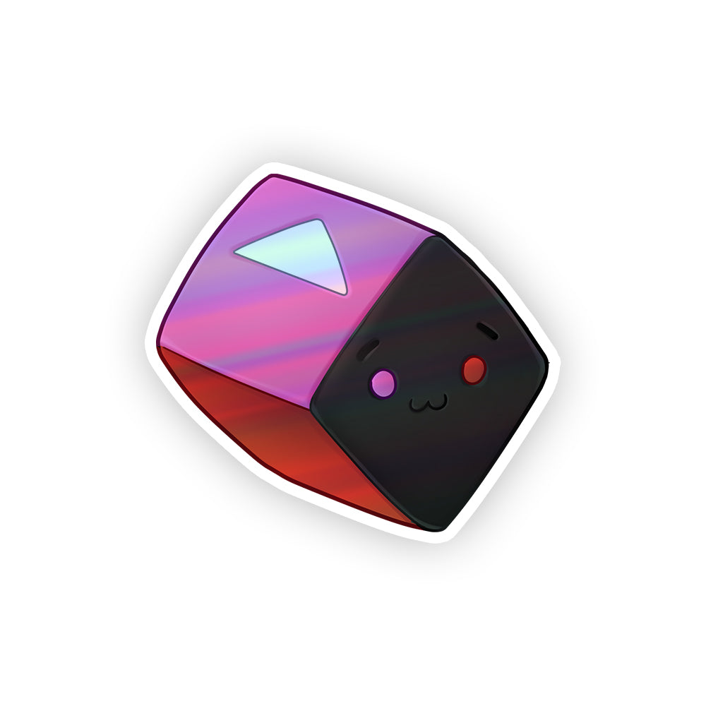 KiyoXVR Cubey Holographic Sticker Add On