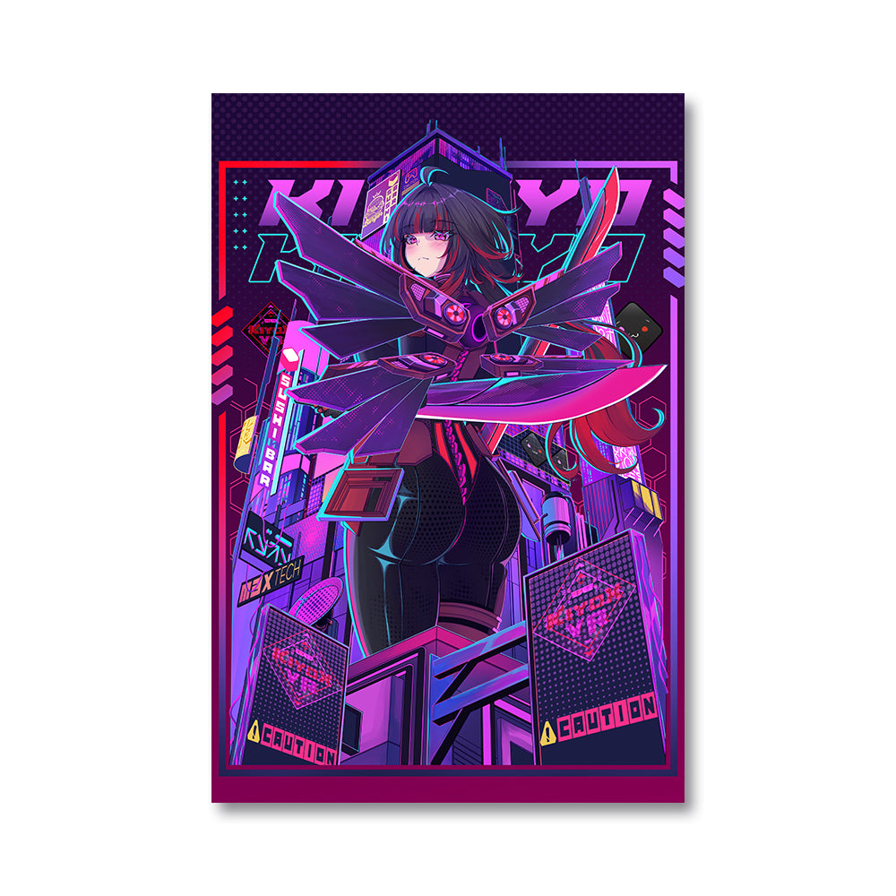 KiyoXVR Skyline Poster