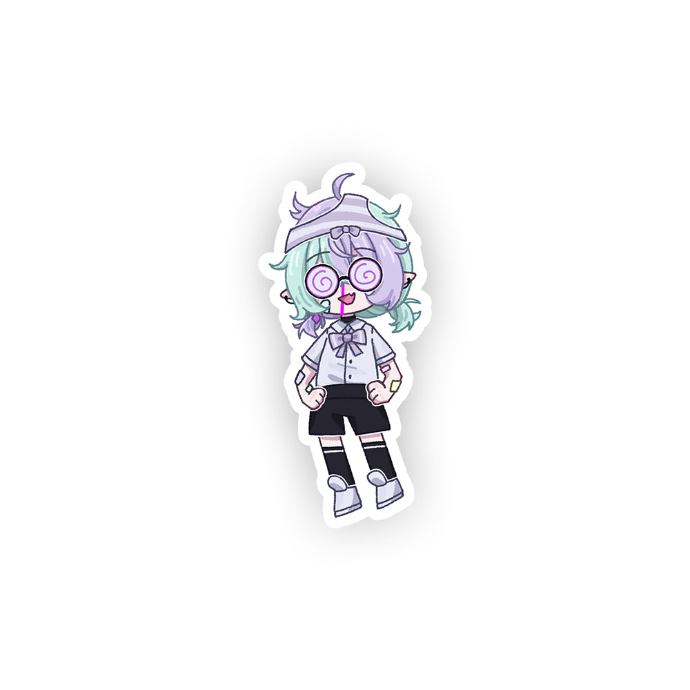 Klmmox Nosebleed Sticker
