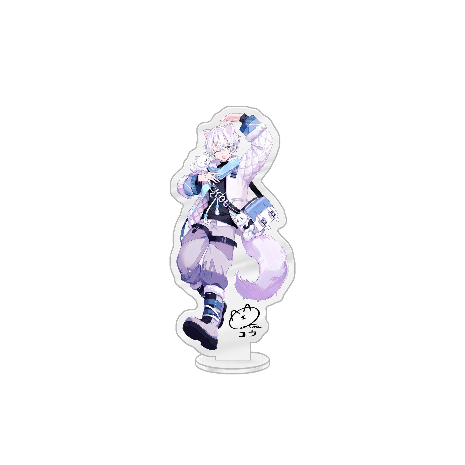 Koummand "Kou's Kickoff Event - Heart Pose Edition" Acrylic Standee
