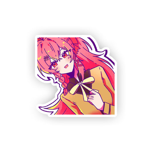 Kuraikageruvt "Cherry Fuwa" Sticker