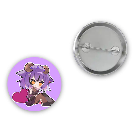 Kuromiya Lucien Sheep Love Button Pin
