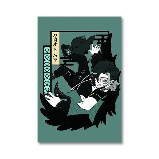 Kuroo Tomura "Crow Boss" Poster