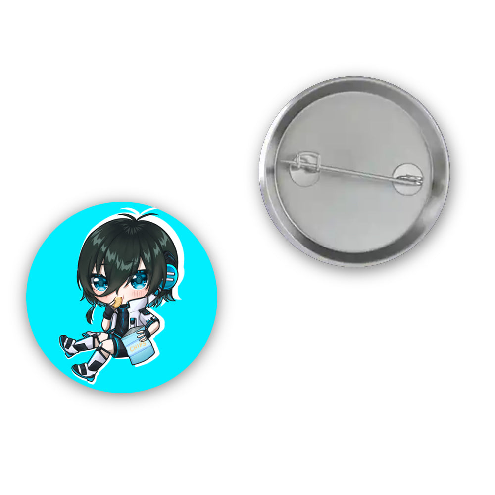 Kyohei Tekma Snacc Button Pin