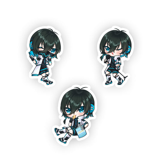 Kyohei Tekma Chibi Sticker Pack