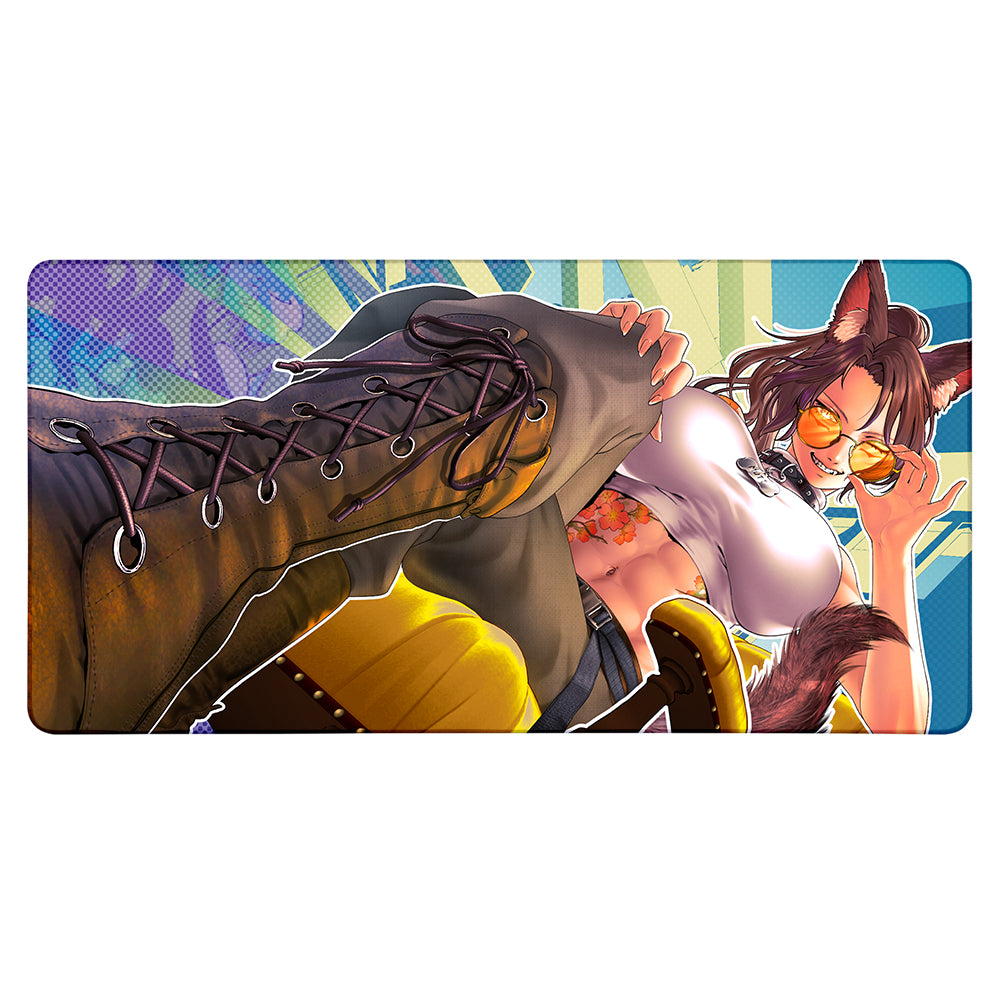 Lady Qathrin "Footstool" XXL Mousepad