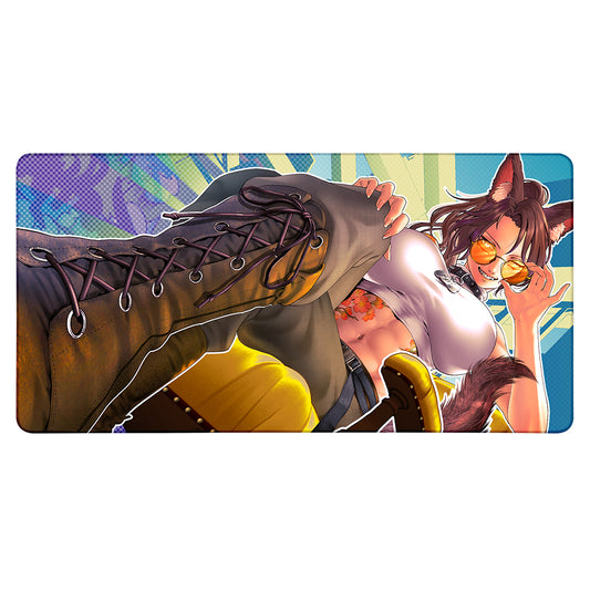 Lady Qathrin "Footstool" XXL Mousepad
