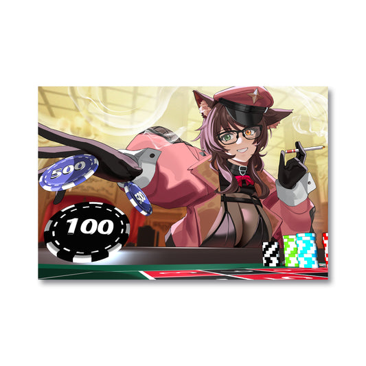 Lady Qathrin "All In" Poster
