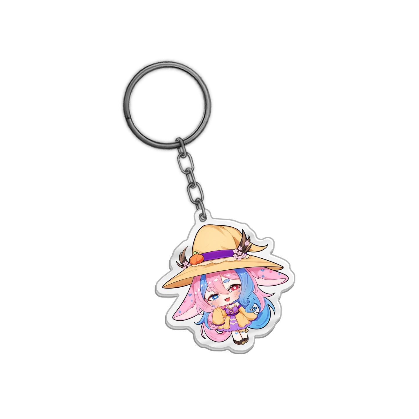 LadyBunnBunn 'Bunn-o-ween' Keychain