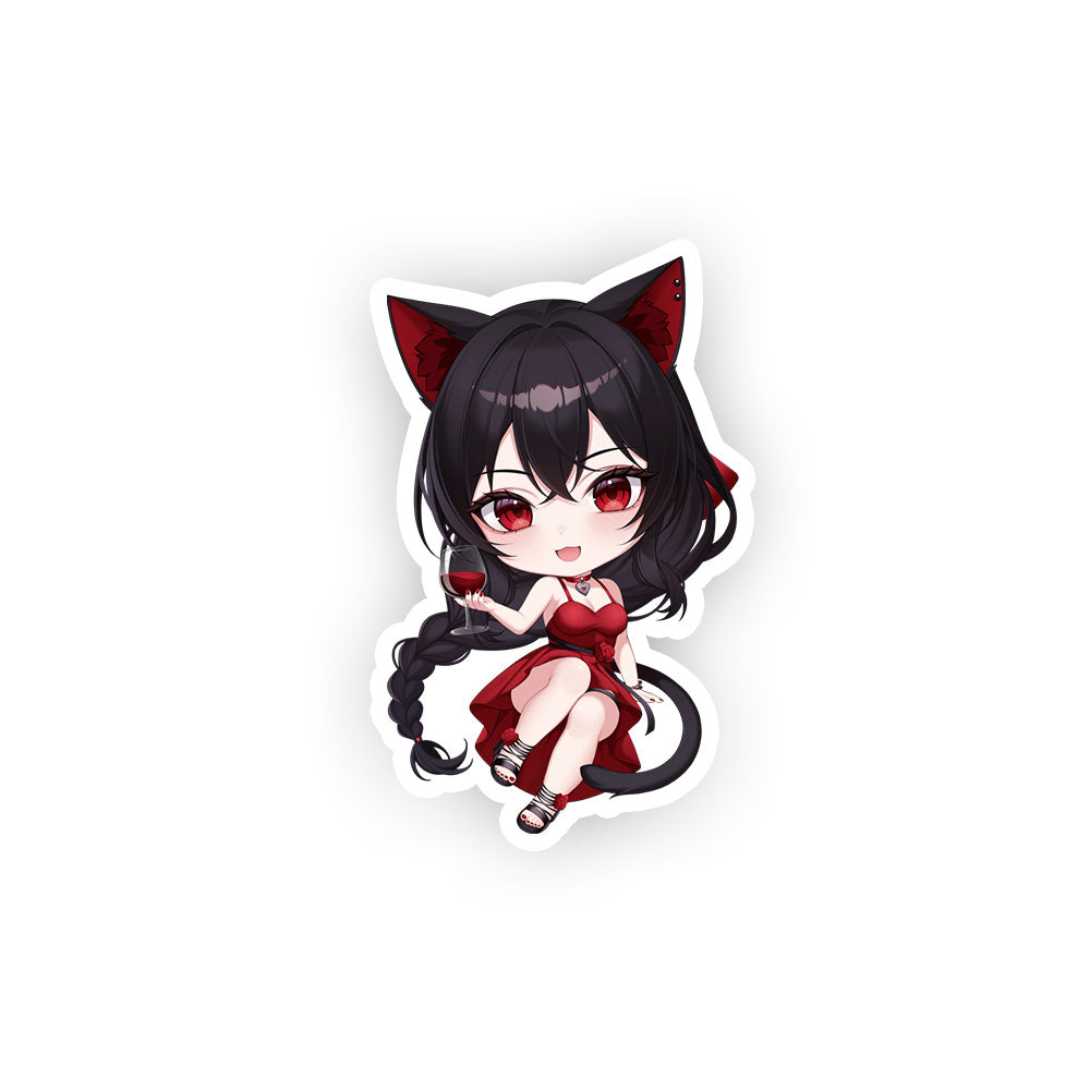 Lanfear "Wine'n Dine" Sticker