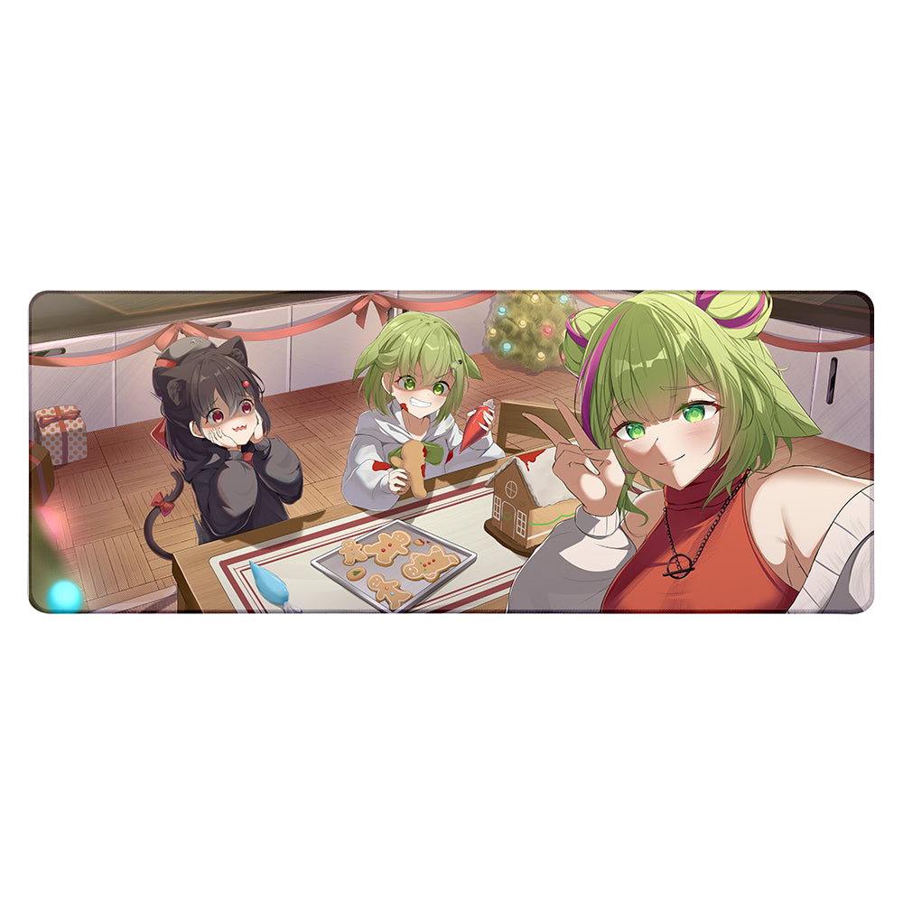 Leafions 'Fun Family Holiday' XL Deskmat