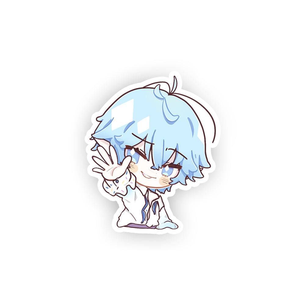 Leo Tsonus Chibi Wave Sticker