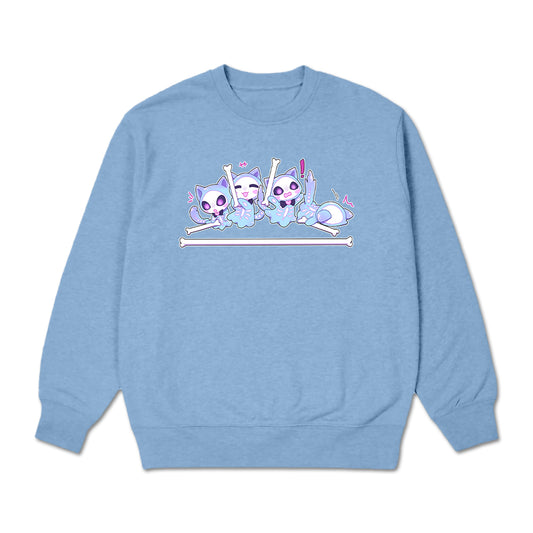 Nekrolina Full Of Broners Crewneck(Blue)