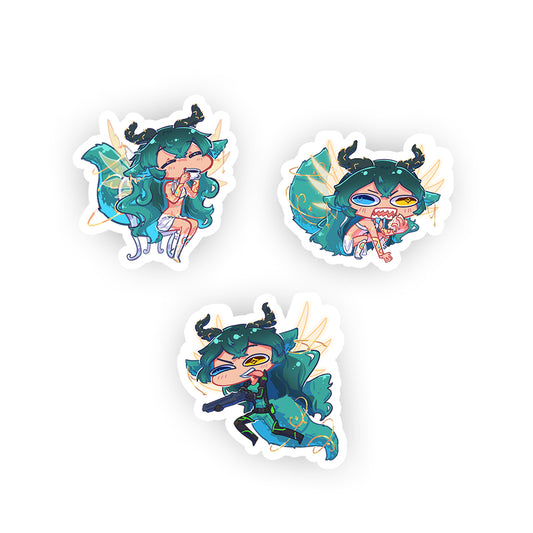 LilMoochi Gremlin Sticker Pack 2