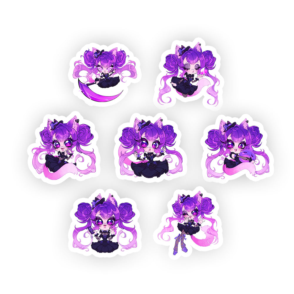 LillianaQuinn Chibi Sticker Pack