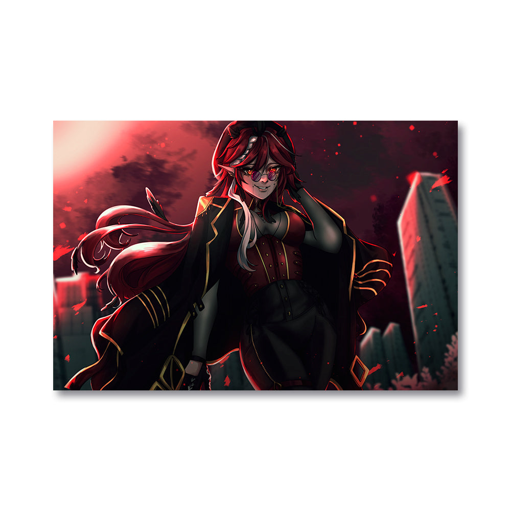 LilyVermillon Blood Moon Poster