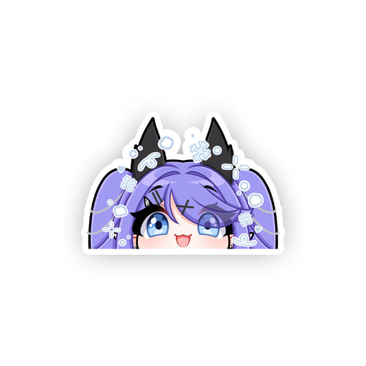 LoonaValkyria Peeker Sticker