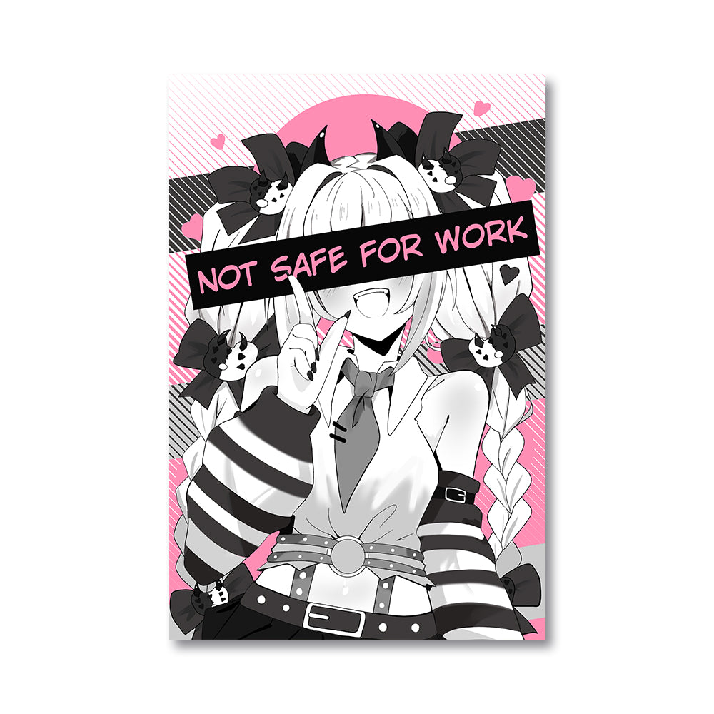 Lucky Akuma Not Safe For Work Poster