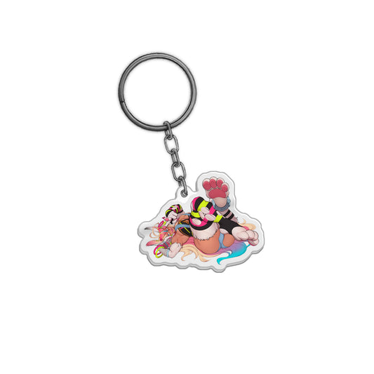 Lully Pop 'Sweet Chaos' Keychain