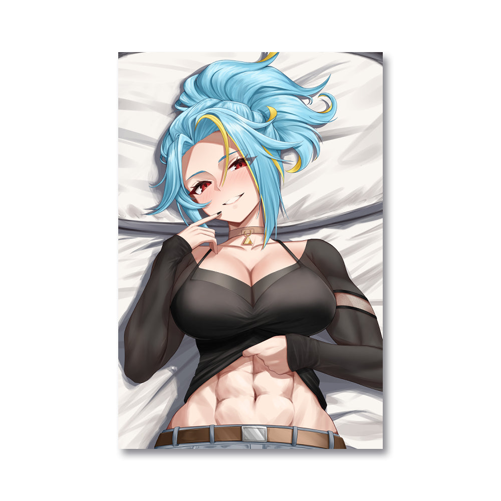 LuminusRed "Rock Hard Absteroids" Poster