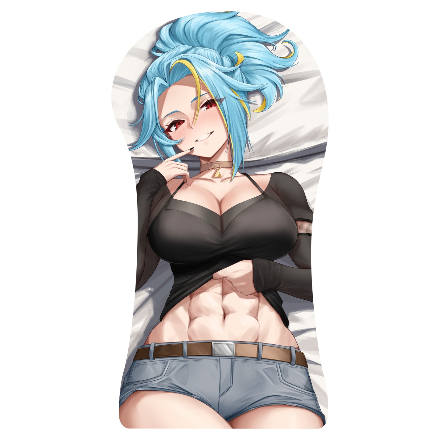 LuminusRed "Rock Hard Absteroids" XL 3D Mousepad