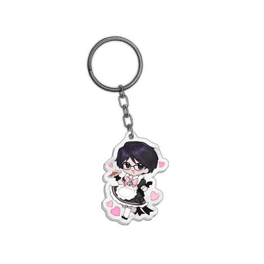 Lunitooony Pizza keychain