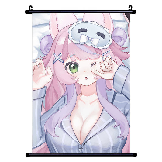 Lunitooony Sleepy Wallscroll