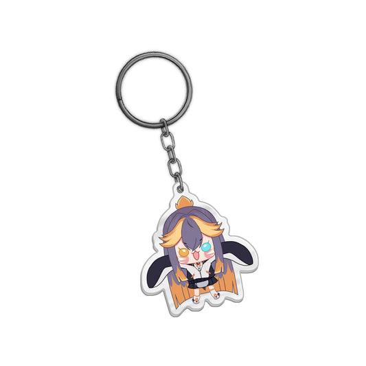 Maiyu_uwu 'Let's go to the end!' Keychain