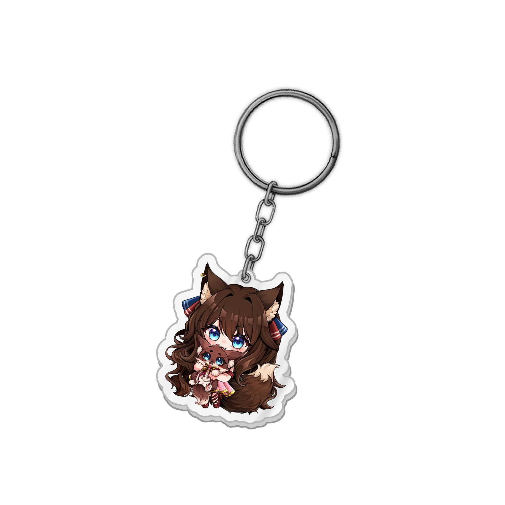 MaknCh3esy "Mak n' Vix" Keychain