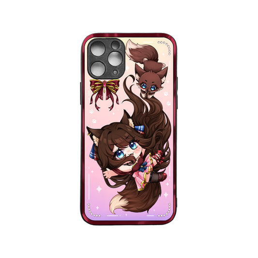 MaknCh3esy "Mak n' Vix" Framed Phone Case