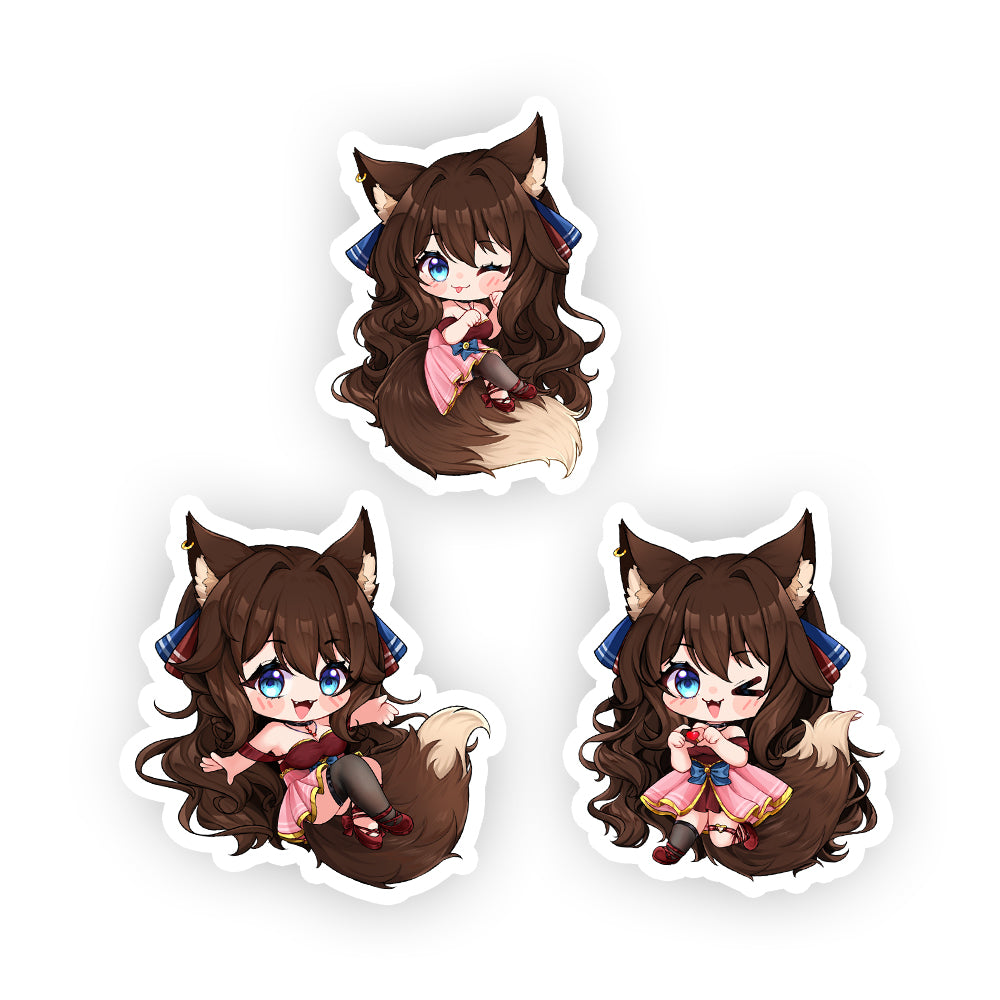 MaknCh3esy "Fistful of Fox" Sticker Pack