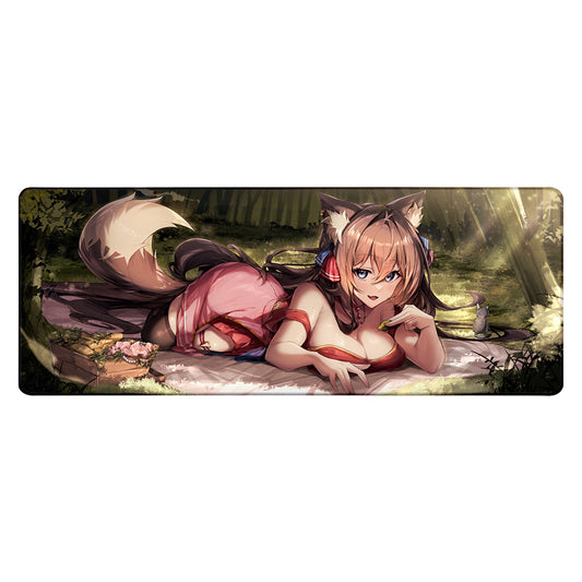 MaknCh3esy "Forest Picnic" XL Mousepad