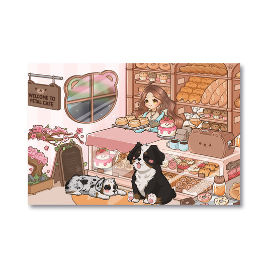 May Sakura Bakery Poster