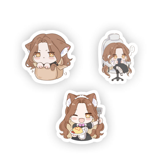May Sakura Maid Sticker Pack