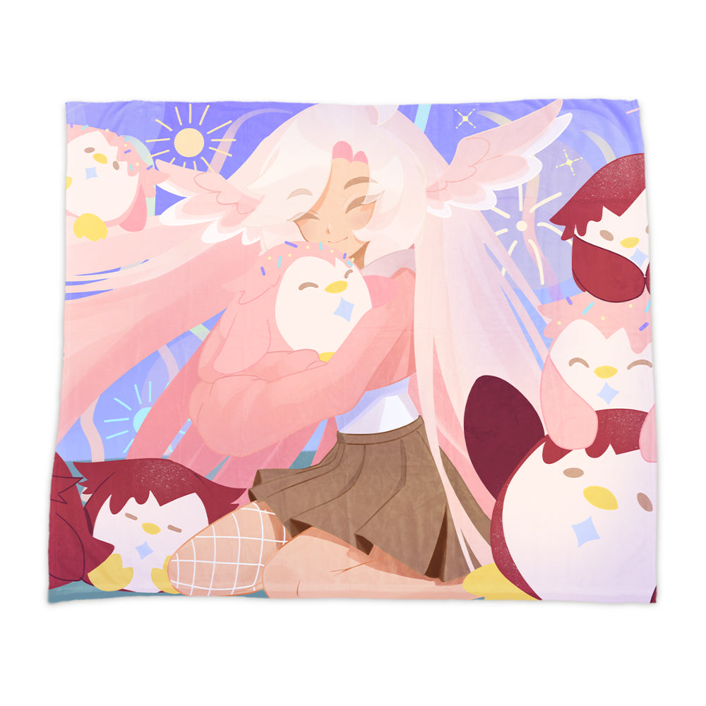 MenguStrawbs "Scoops!" Blanket