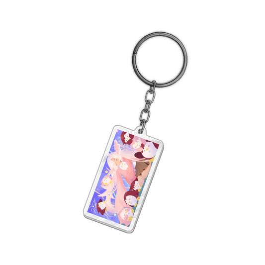 MenguStrawbs "Scoops!" Keychain