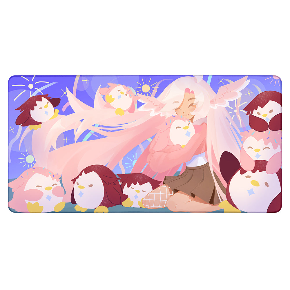 MenguStrawbs "Scoops!" XXL Mousepad