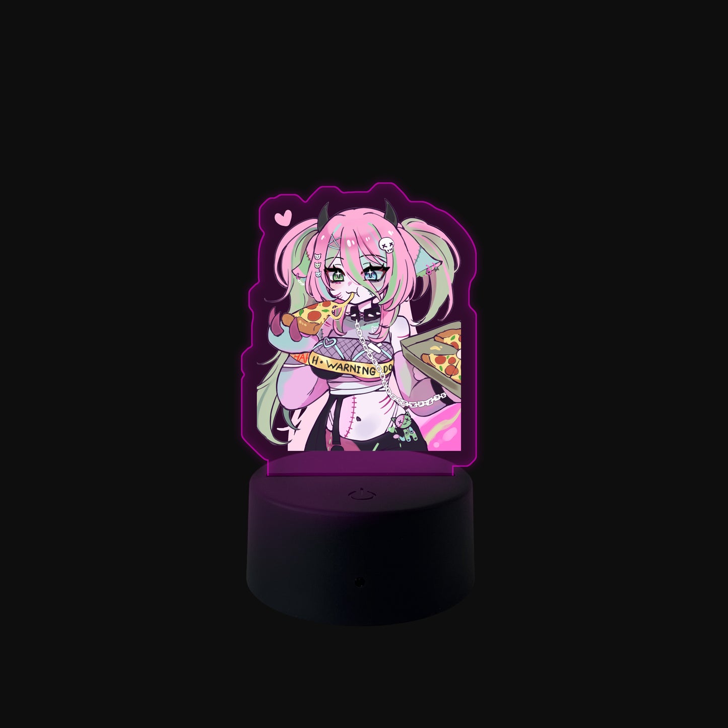 meowza "Pizza Time" LED Desk Lamp