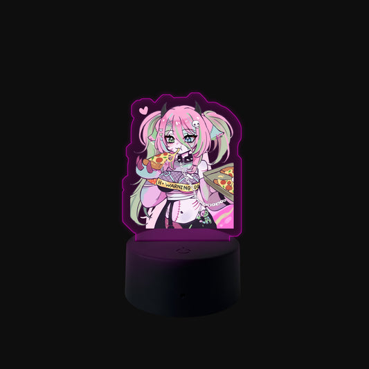 meowza "Pizza Time" LED Desk Lamp