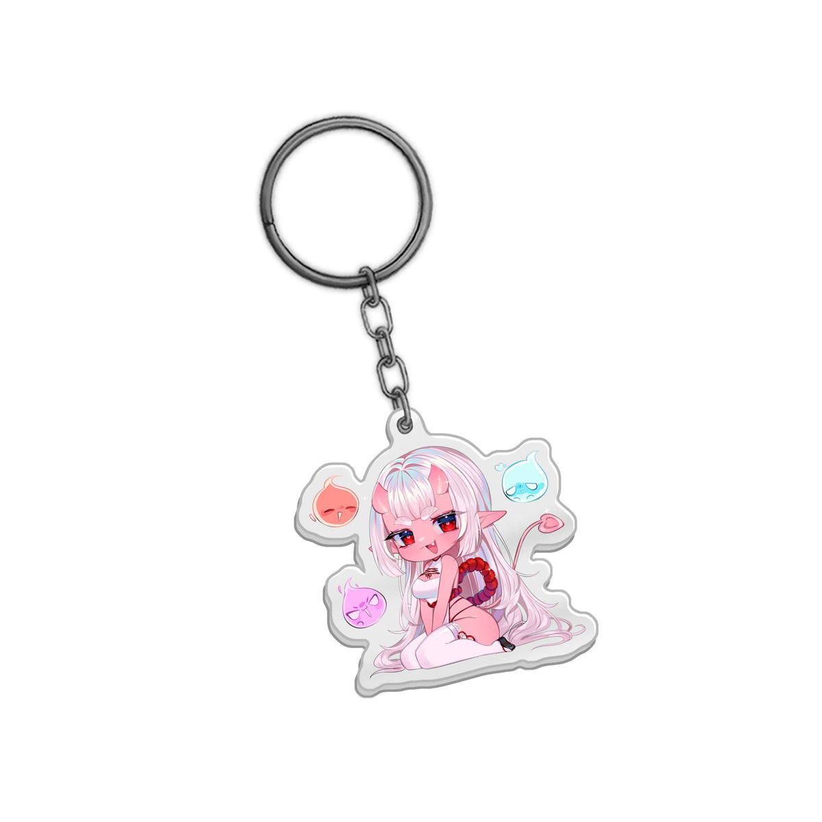 MichiMangoMochi Wisps Chibi Keychain