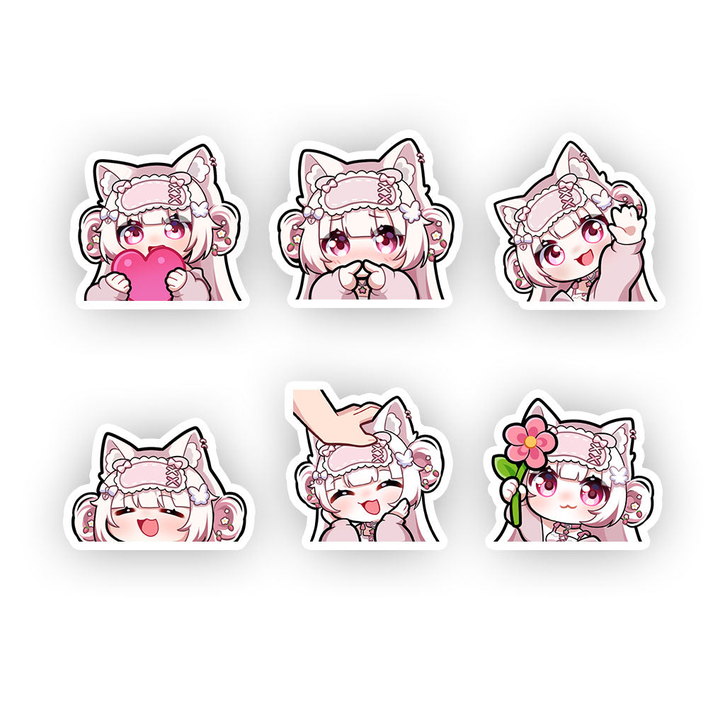 Miidere Emotes Sticker Pack