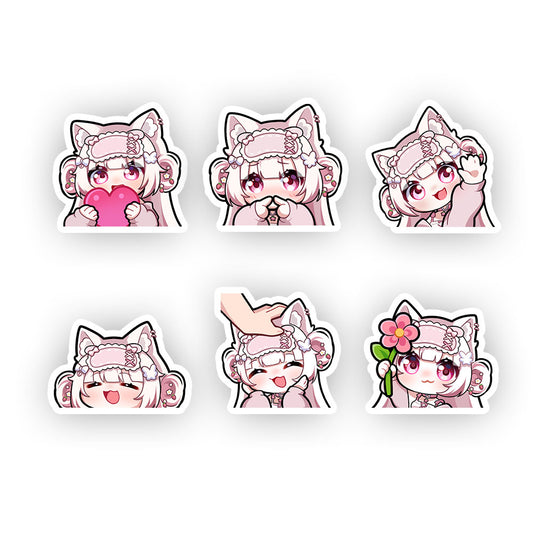 Miidere Emotes Sticker Pack