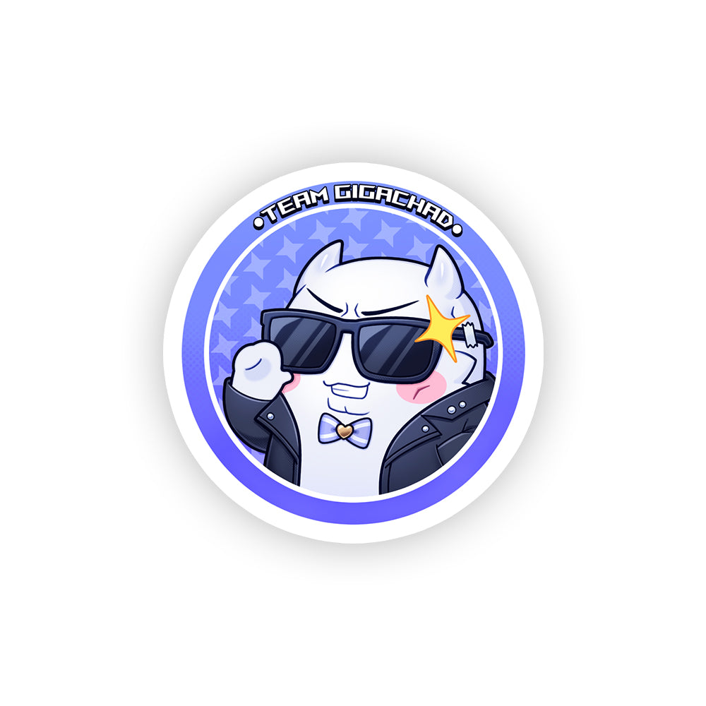 MikaBoogey GigaChad Sticker